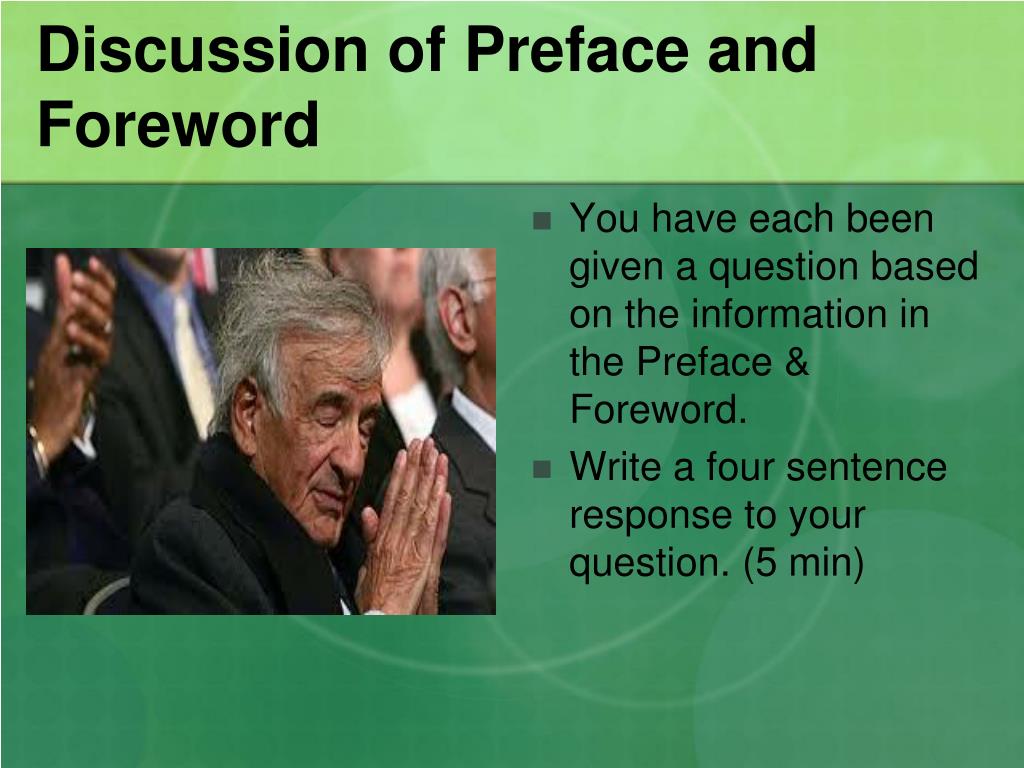 PPT Analysis of Elie Wiesel’s Night PowerPoint