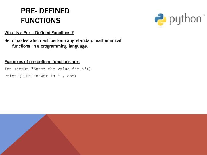 PPT - Python quick start guide PowerPoint Presentation - ID:1910699