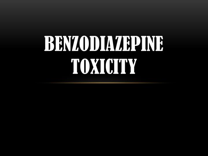 benzo antidote benzo antidote