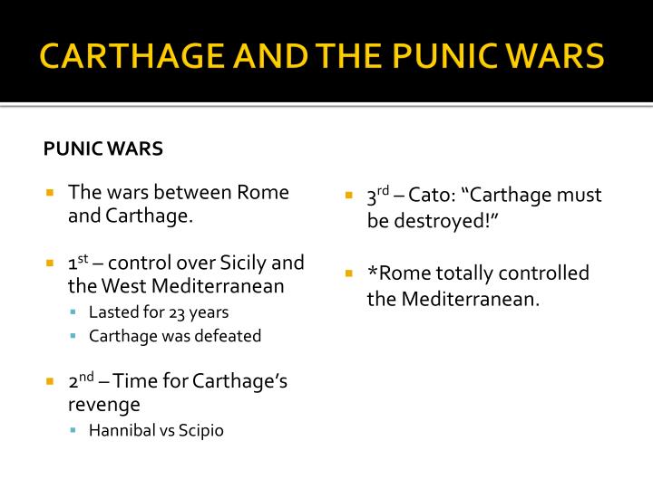 carthage and the punic wars essay carthage and the punic wars essay