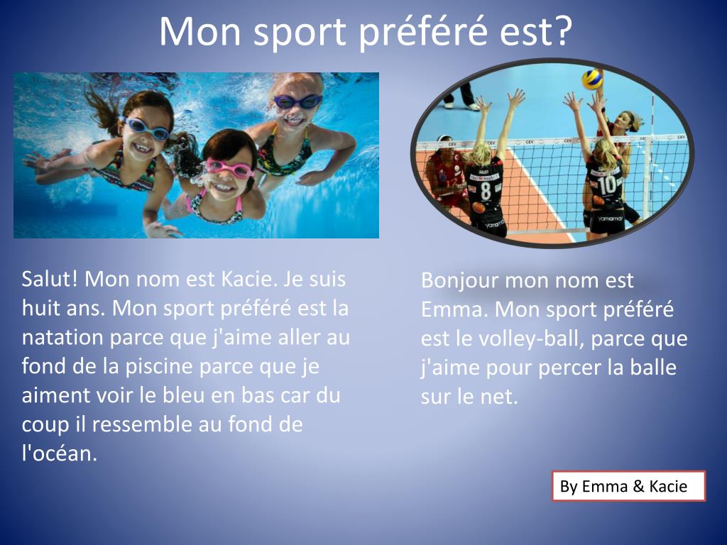 Mon nom est. Mon Sport prefere. Le Sport тема по французскому. J'aime le Sport озвучить.