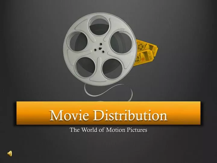 PPT Movie Distribution PowerPoint Presentation, free download ID