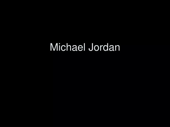 michael jordan n.