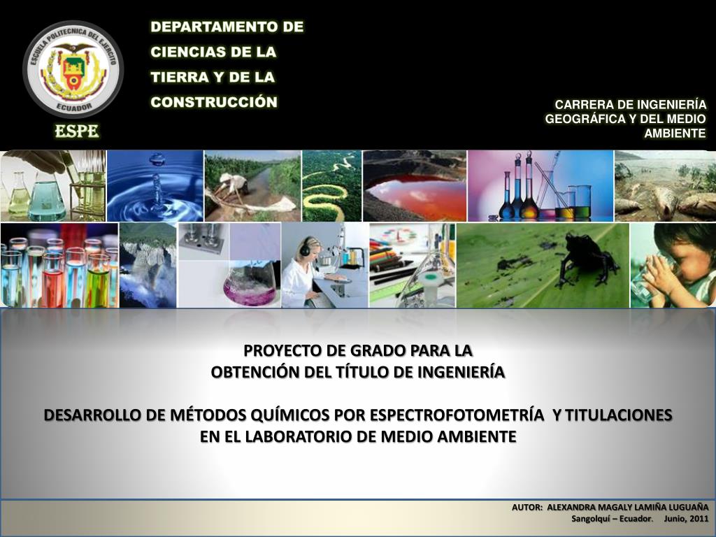 Ppt Proyecto De Grado Para La Obtencion Del Titulo De Ingenieria