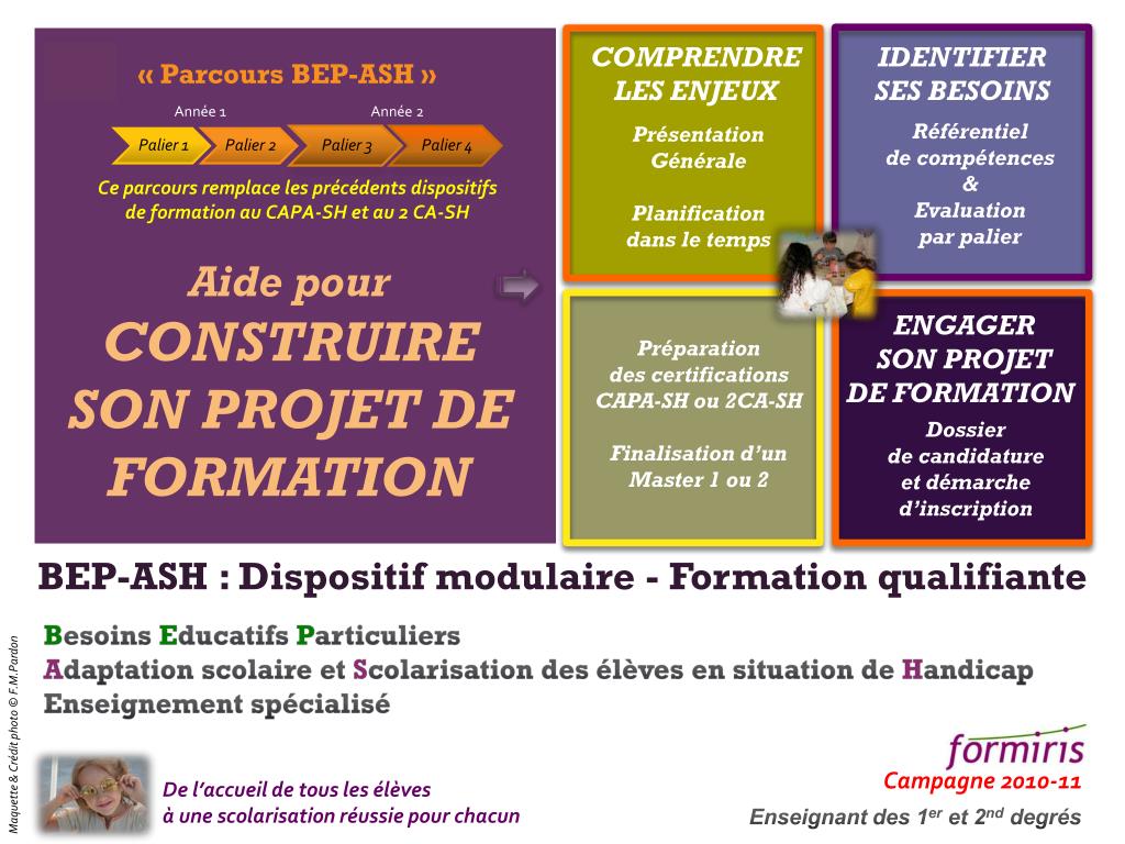 PPT - Aide pour CONSTRUIRE SON PROJET DE FORMATION PowerPoint