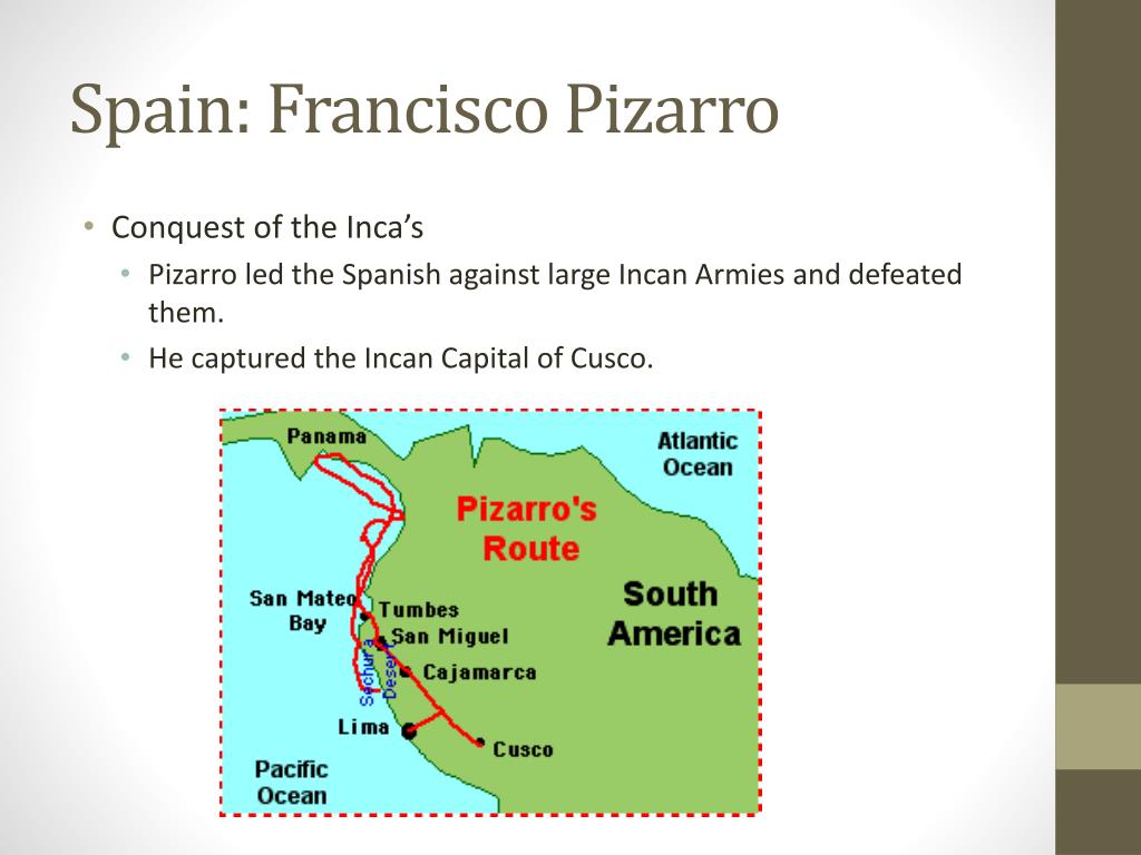 outcome of francisco pizarro voyages