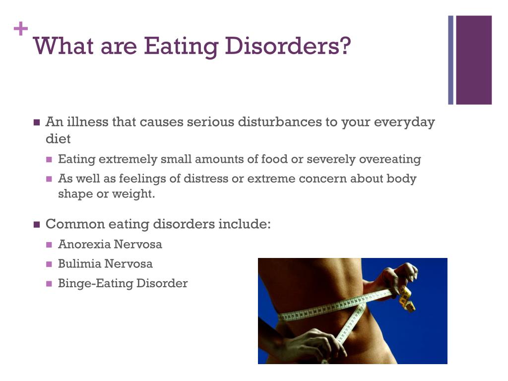 school presentation about eating disorders