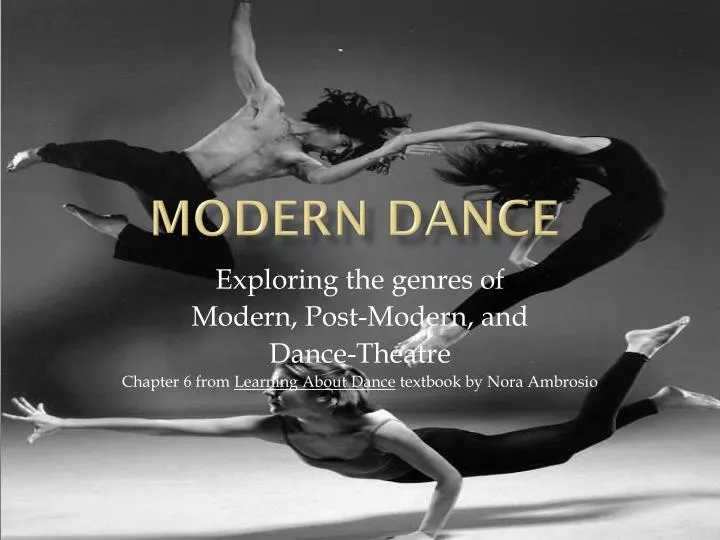 modern dance n.