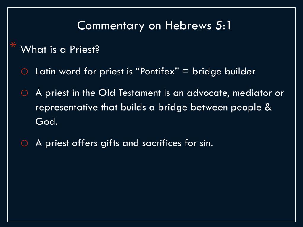 PPT Summary Of Hebrews Chapter 5 PowerPoint Presentation Free ppt-summary-of-hebrews-chapter-5-powerpoint-presentation-free