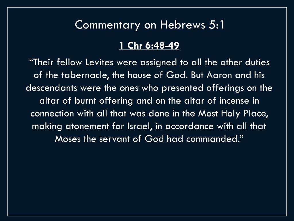 PPT Summary Of Hebrews Chapter 5 PowerPoint Presentation Free ppt-summary-of-hebrews-chapter-5-powerpoint-presentation-free
