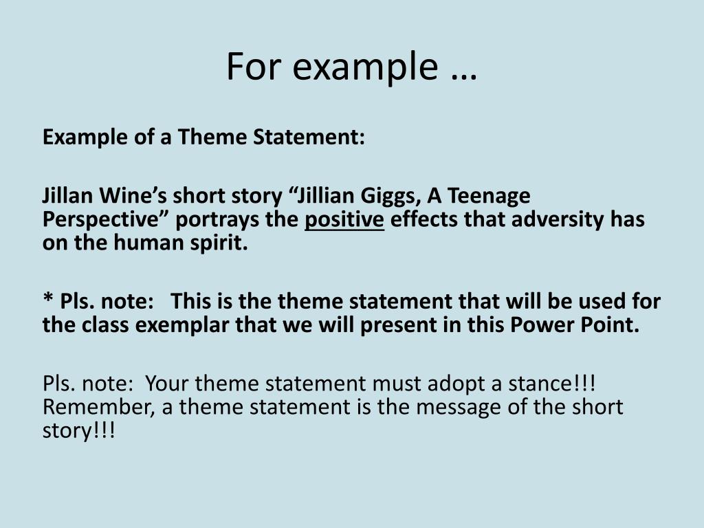 PPT - Theme Paragraph PowerPoint Presentation, free download - ID