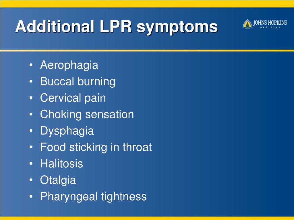 PPT - Laryngopharyngeal (LPR) Reflux & GERD PowerPoint Presentation -  ID:1917062