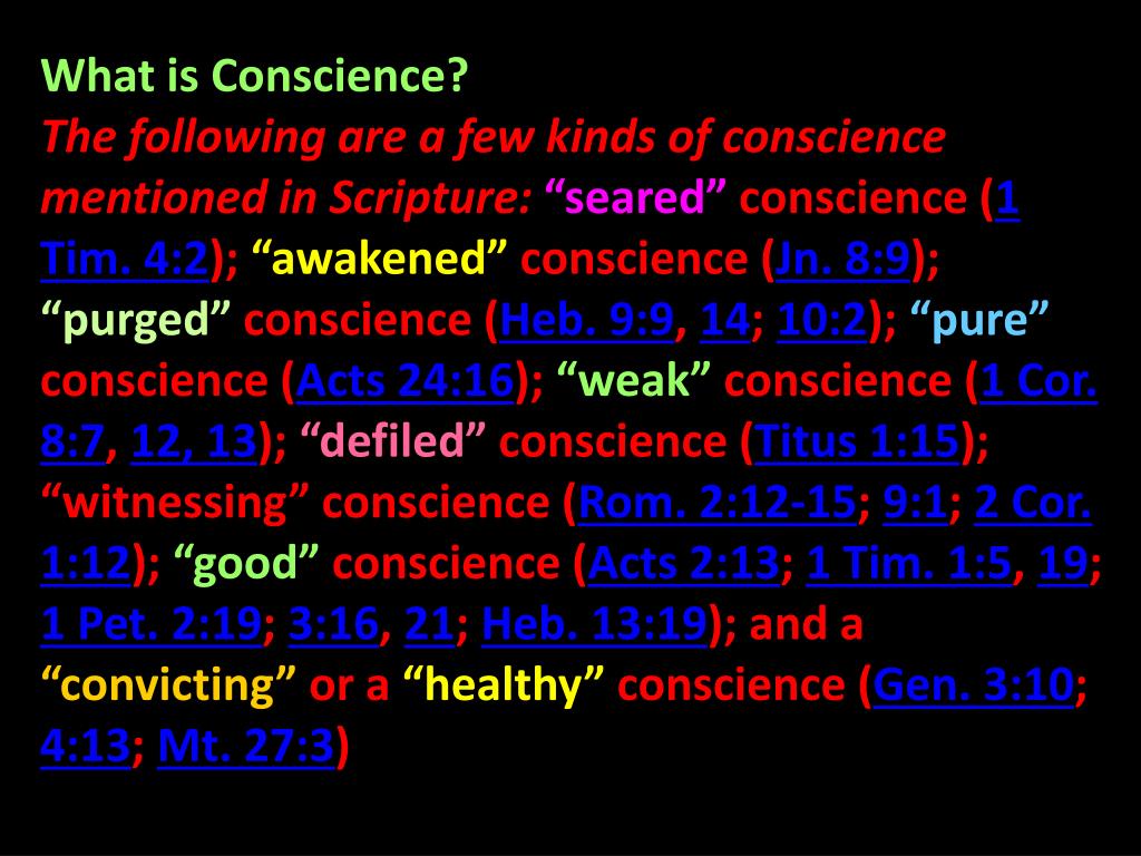 PPT The Dispensation of Conscience ( Gen. 322814 ) THE