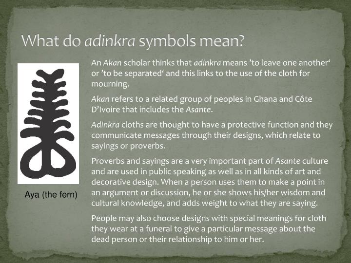 PPT Adinkra PowerPoint Presentation ID 1918418