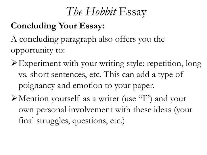 Essay On Bullying The Hobbit Essay Ib Theory Of Knowledge Essay also Essay Online Help Ppt The Hobbit Essay Powerpoint Presentation Id Topics For Argument Essays