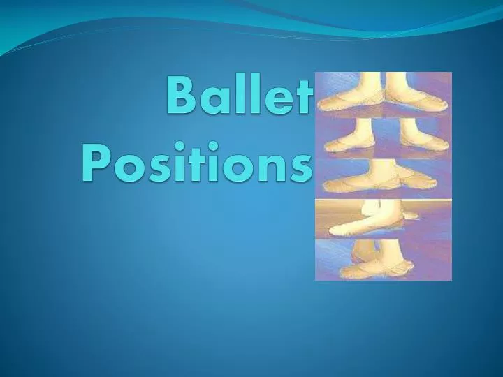 ballet positions n.