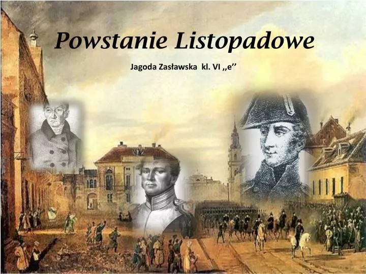 Test Z Powstania Listopadowego Klasa 7 PPT - Powstanie Listopadowe PowerPoint Presentation, free download - ID