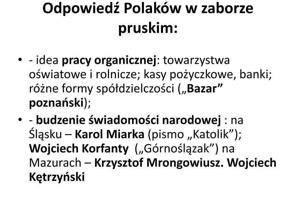 Oceń Jakie Były Skutki Reformy Uwłaszczeniowej W Zaborze Pruskim PPT - HISTORIA POLSKI XIX WIEK PowerPoint Presentation, free download