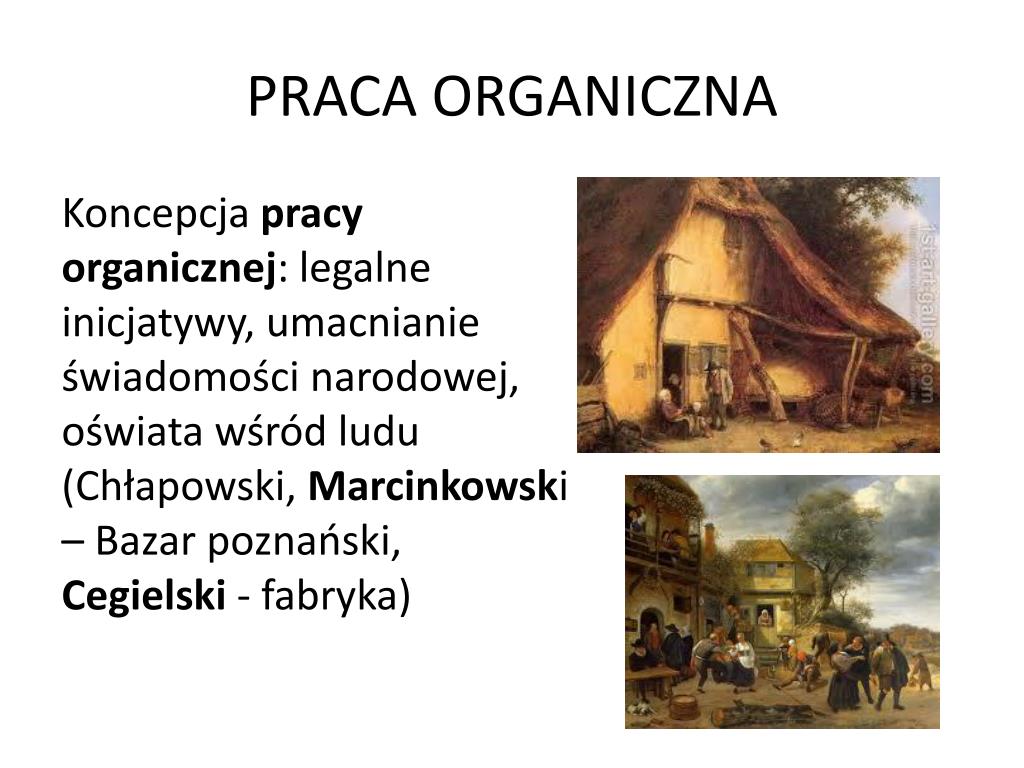 Praca Organiczna W Zaborze Pruskim PPT - HISTORIA POLSKI XIX WIEK PowerPoint Presentation, free download