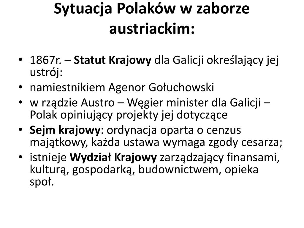 Oceń Jakie Były Skutki Reformy Uwłaszczeniowej W Zaborze Pruskim PPT - HISTORIA POLSKI XIX WIEK PowerPoint Presentation, free download