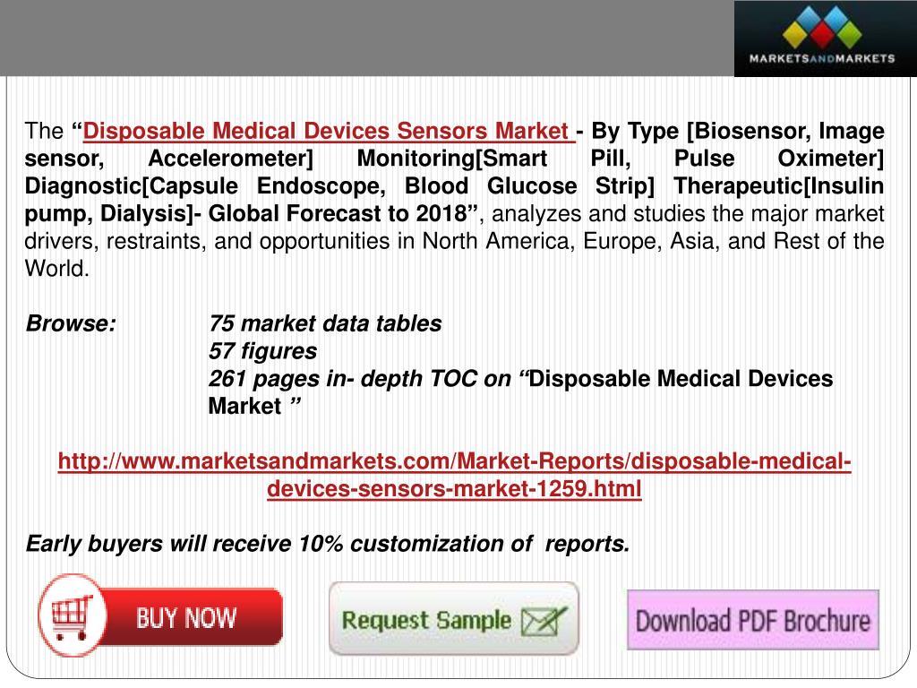 PPT Disposable Medical Devices Market Forecast to 2017. PowerPoint