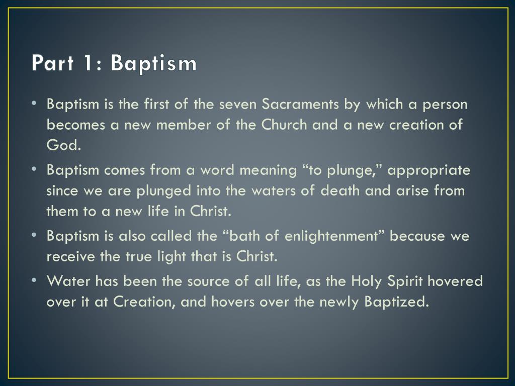 PPT - The Sacraments PowerPoint Presentation, free download - ID:1924733