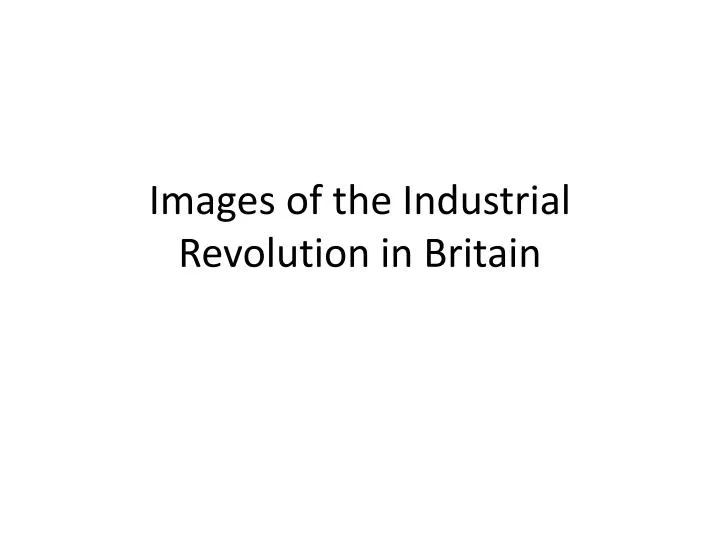 images of the industrial revolution in britain n.
