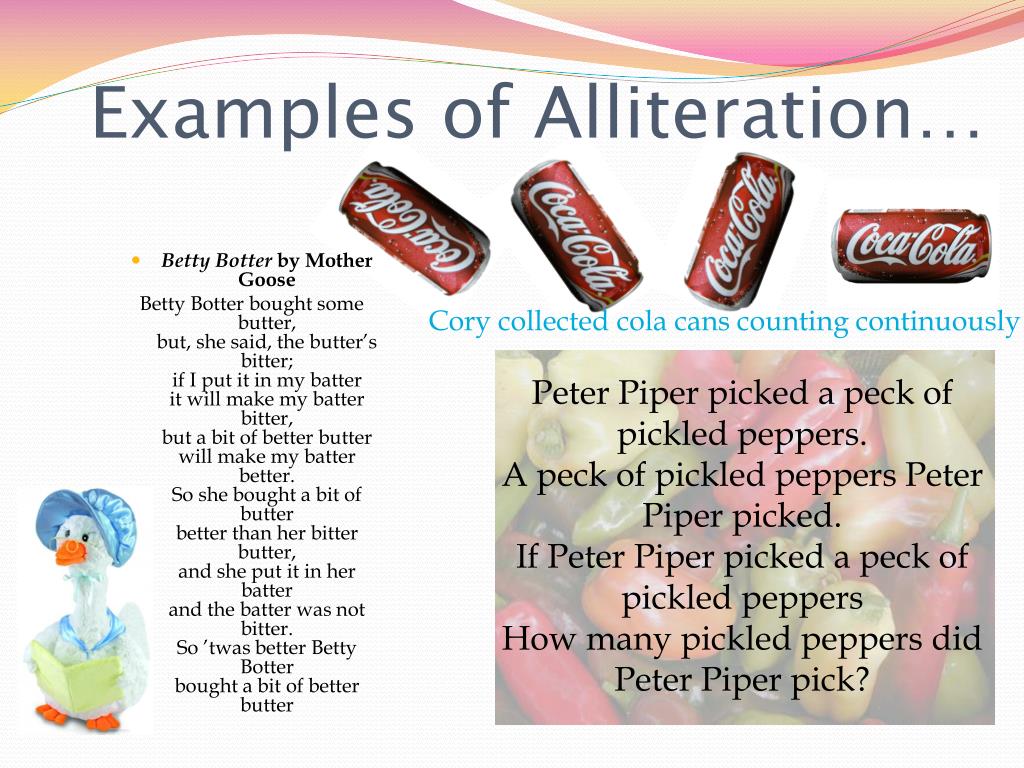 alliteration examples for creative writing