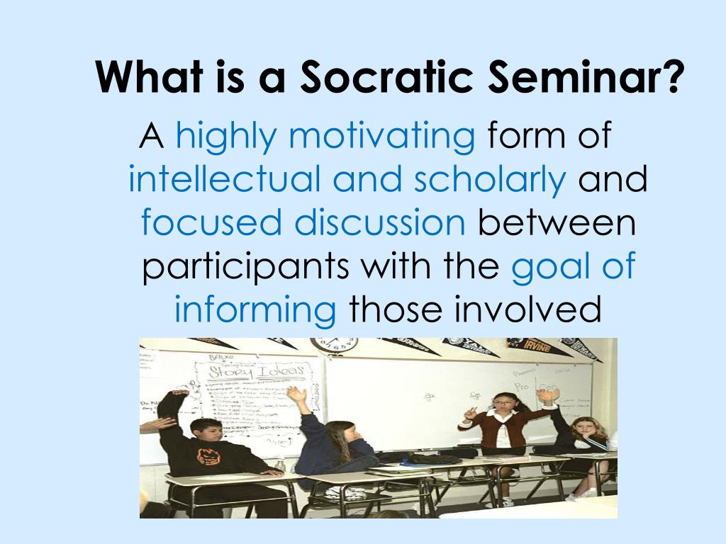 socratic seminar presentation