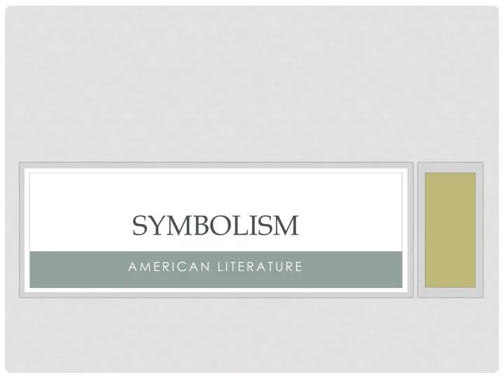 PPT Symbolism PowerPoint Presentation Free Download ID 1926355