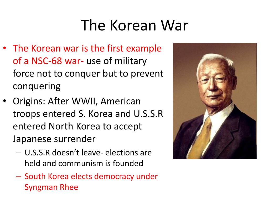 presentation on korean war