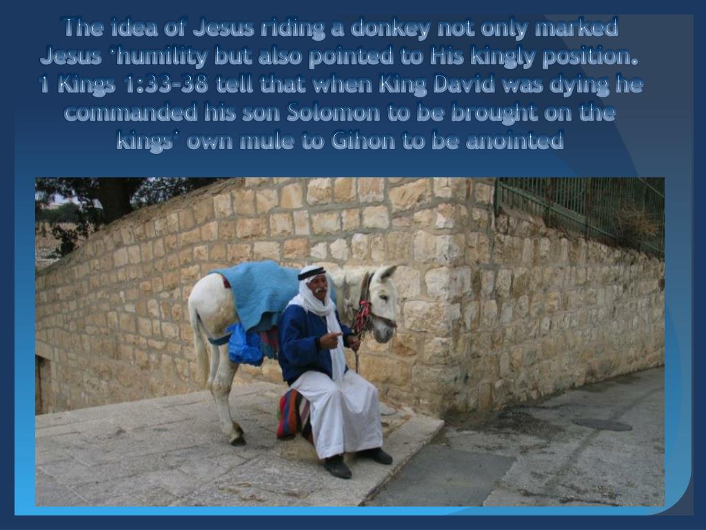 PPT - Palm Sunday Walk Jesus Triumphal Entry into Jerusalem PowerPoint ...