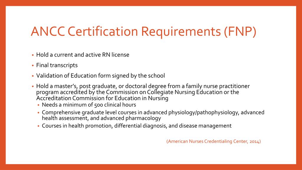 PPT National Certifications and Recertification Requirements