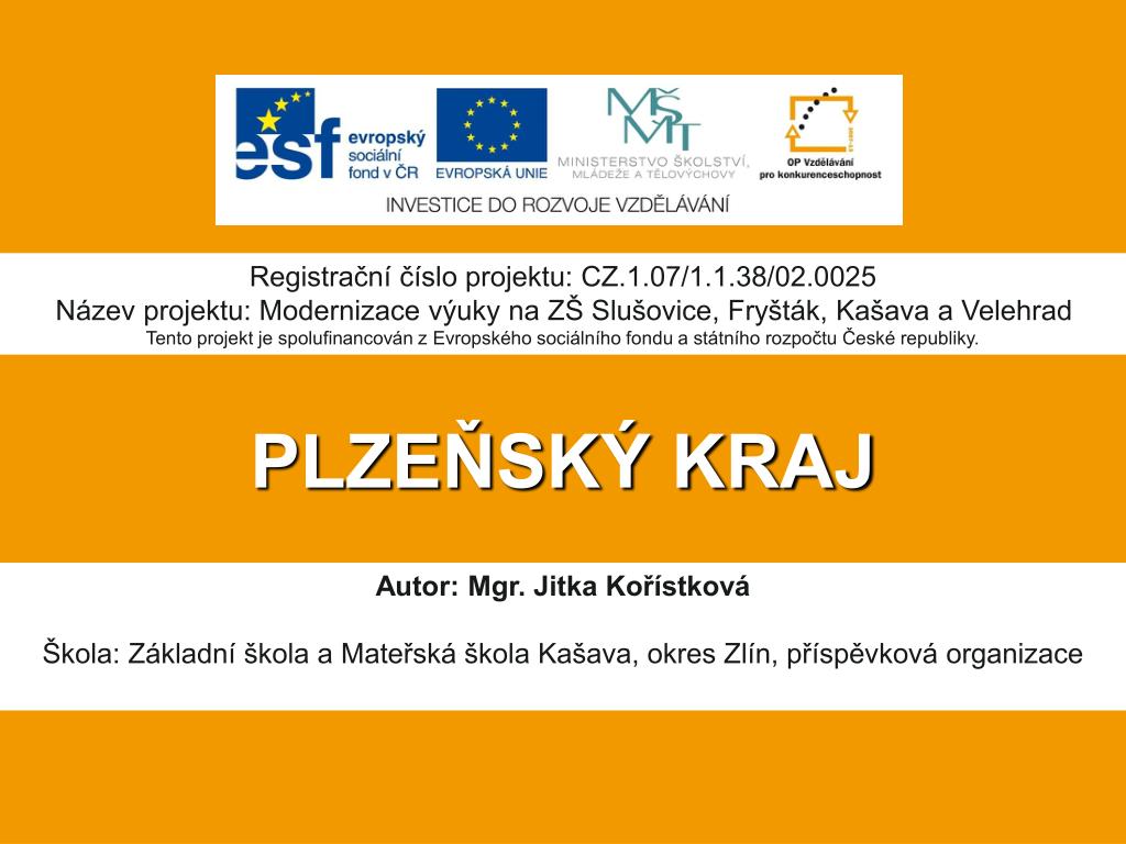 PPT - PLZEŇSKÝ KRAJ PowerPoint Presentation, free download - ID:1927809