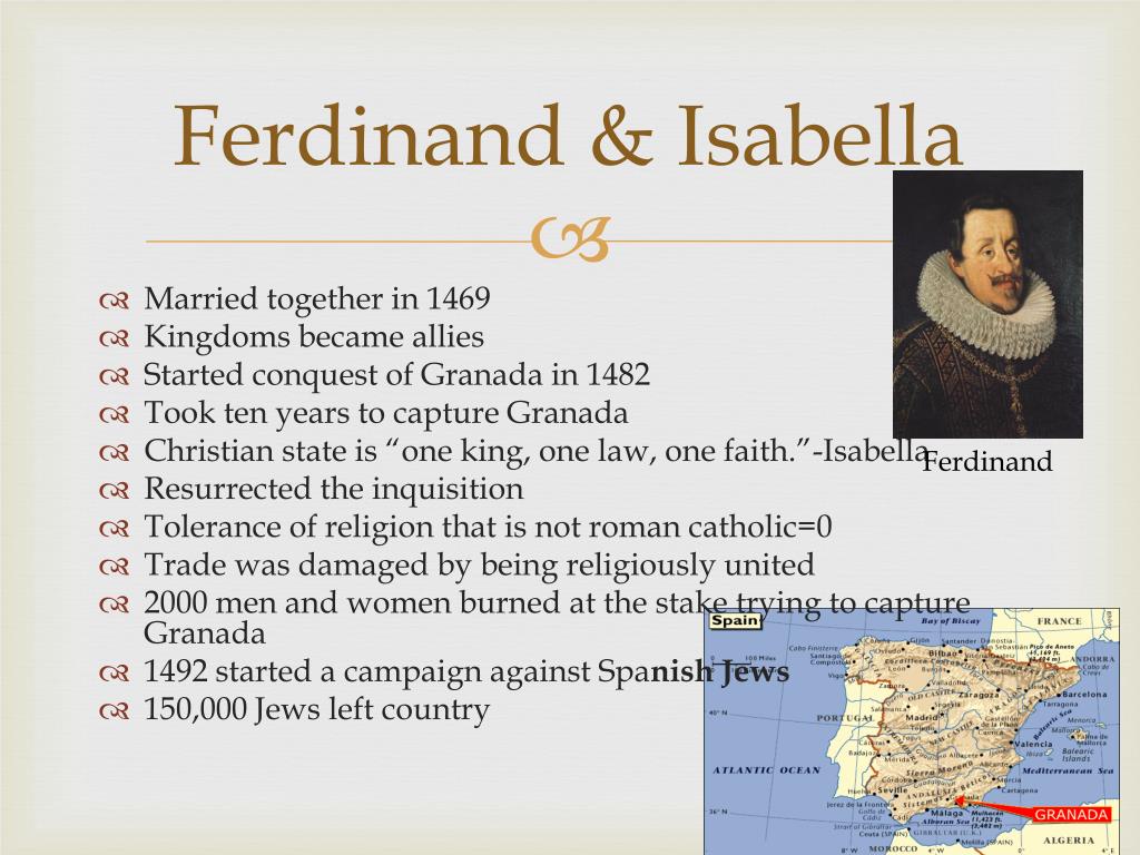 PPT - Isabella & Ferdinand PowerPoint Presentation, free download -  ID:1929237