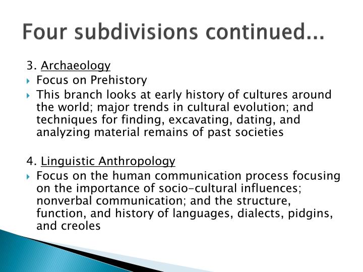 PPT - Introduction to Anthropology PowerPoint Presentation - ID:1929527