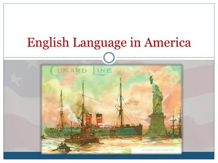 american english presentation