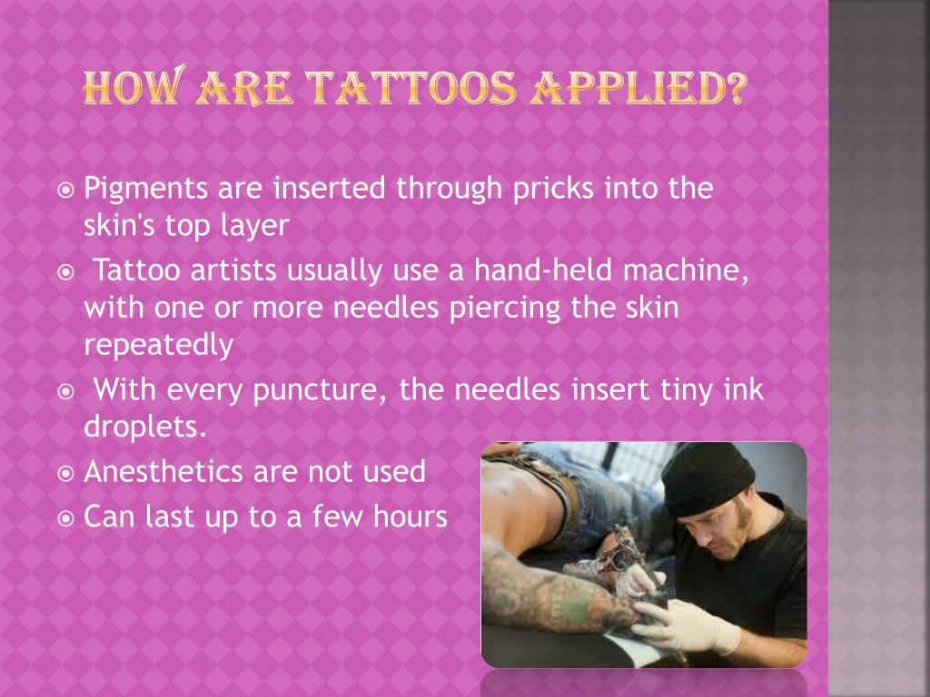 PPT Tattoo Safety PowerPoint Presentation, free download ID1929560