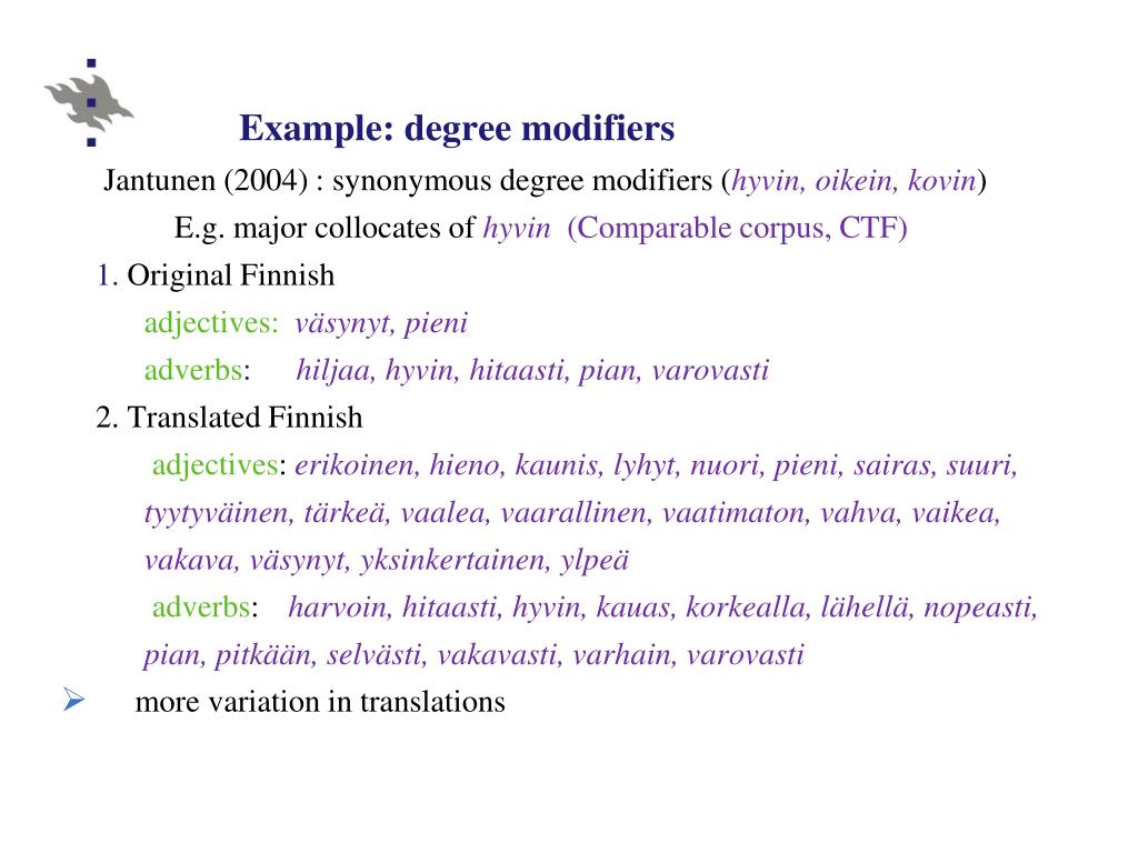 PPT - Translation corpora and the quest for Translation Universals ...