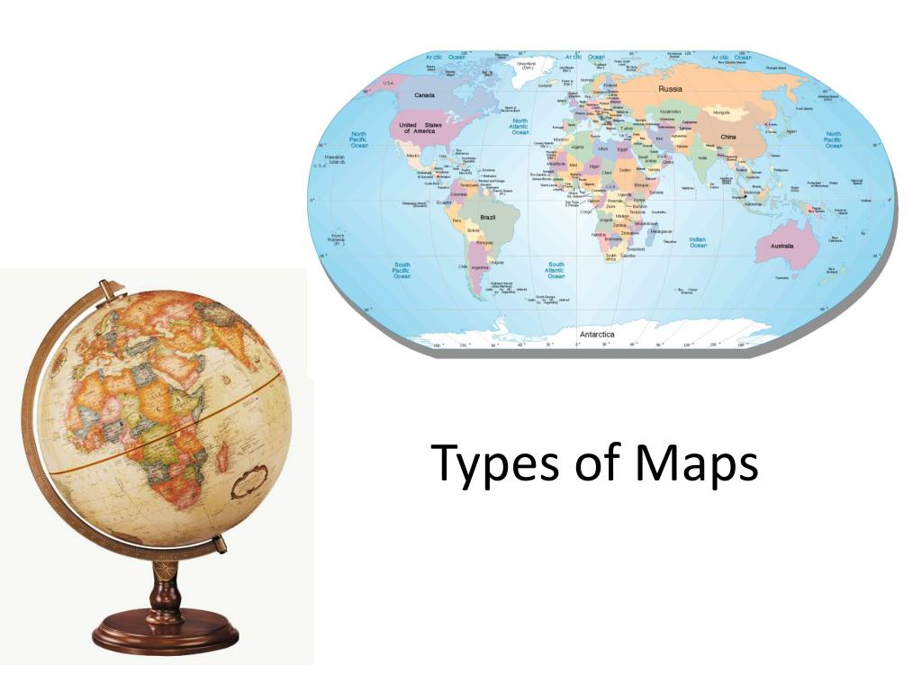 types of maps powerpoint presentation