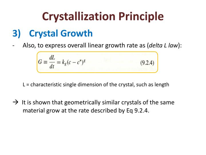 PPT - Crystallization PowerPoint Presentation - ID:1931502