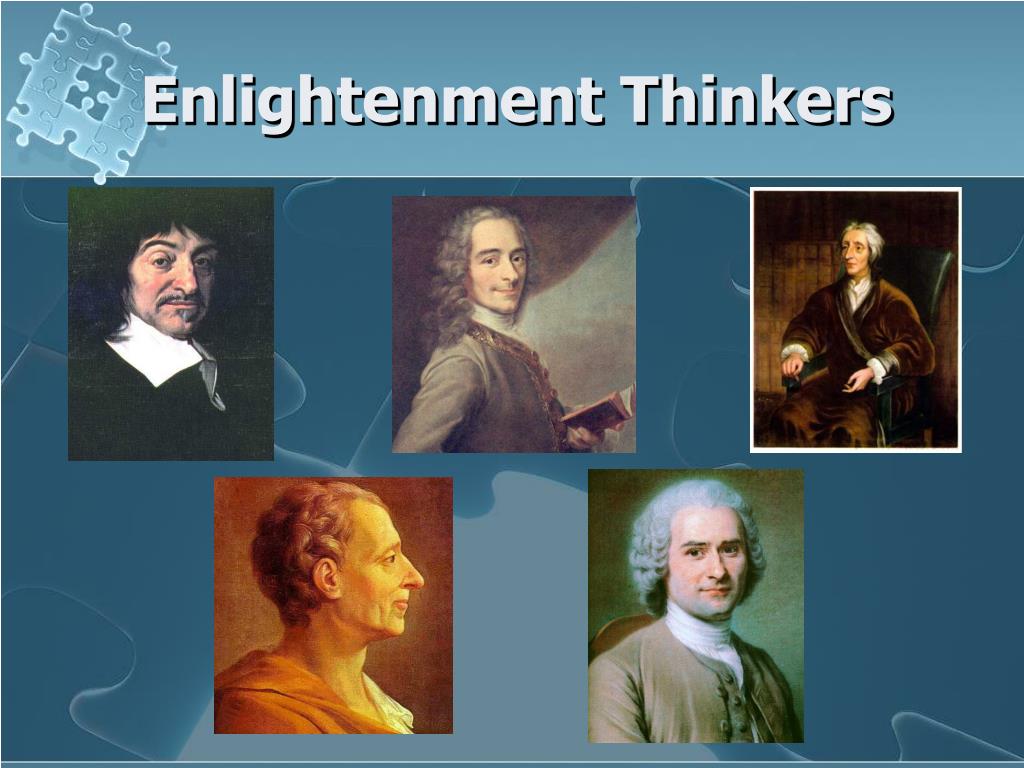 essay on enlightenment thinkers