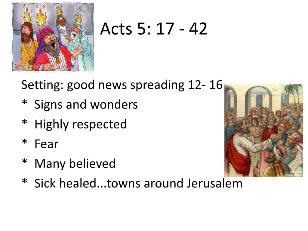 PPT - Acts 5: 17 - 42 PowerPoint Presentation, free download - ID:1933257