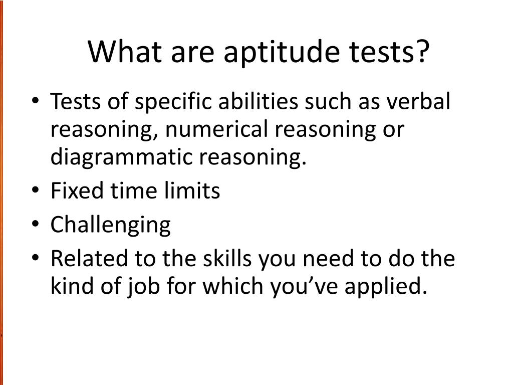 Science Aptitude Test Class 9