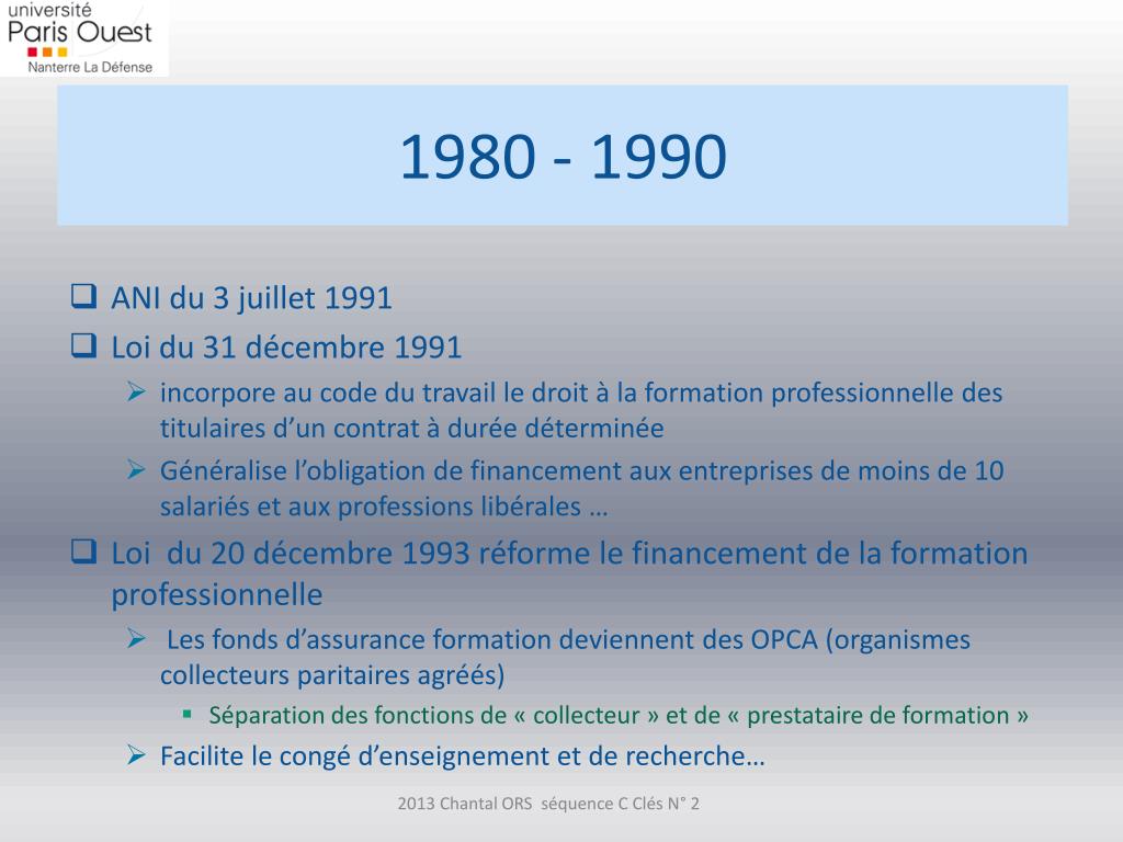 PPT - La Formation Professionnelle en France PowerPoint Presentation ...