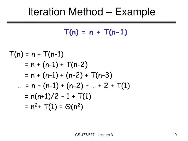 PPT - Analysis of Algorithms CS 477/677 PowerPoint Presentation - ID ...