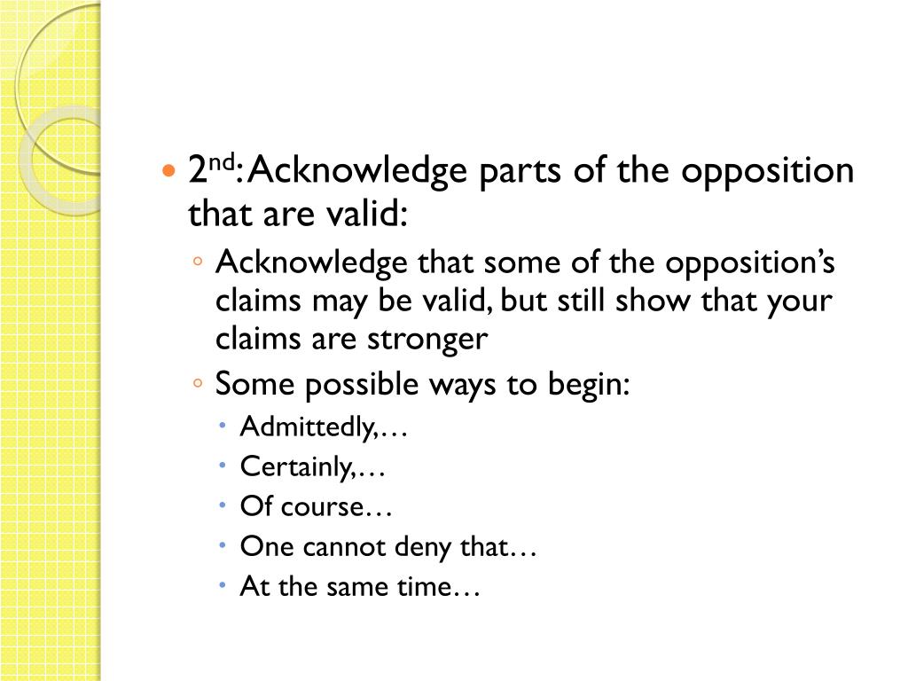 PPT Writing The Refutation opposing Paragraph PowerPoint ppt-writing-the-refutation-opposing-paragraph-powerpoint
