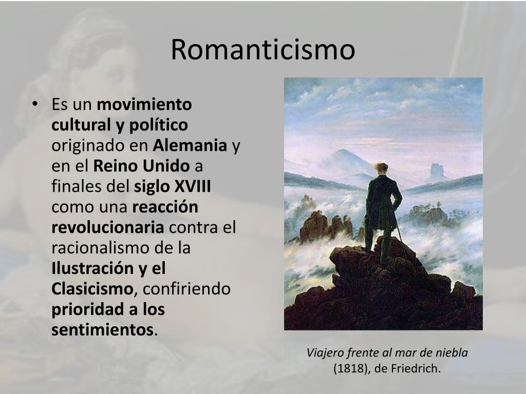 Definicion del romanticismo
