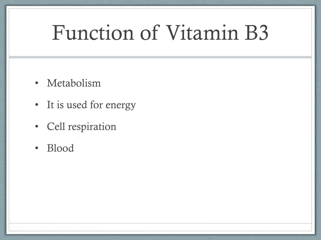 PPT Vitamin B3 deficiency PowerPoint Presentation, free download ID1937915