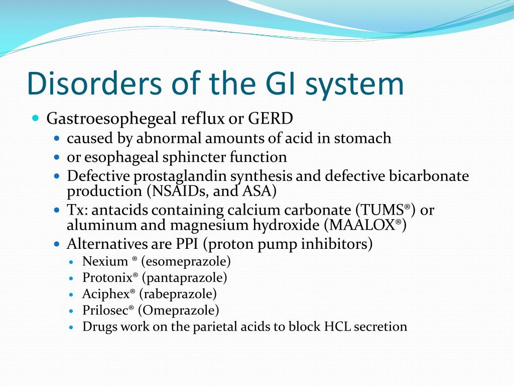 Ppt Gastrointestinal System Gi Tract Powerpoint Presentation